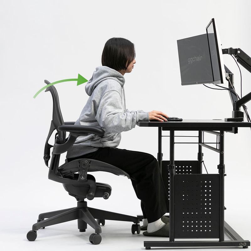 前傾姿勢にスムーズに移行