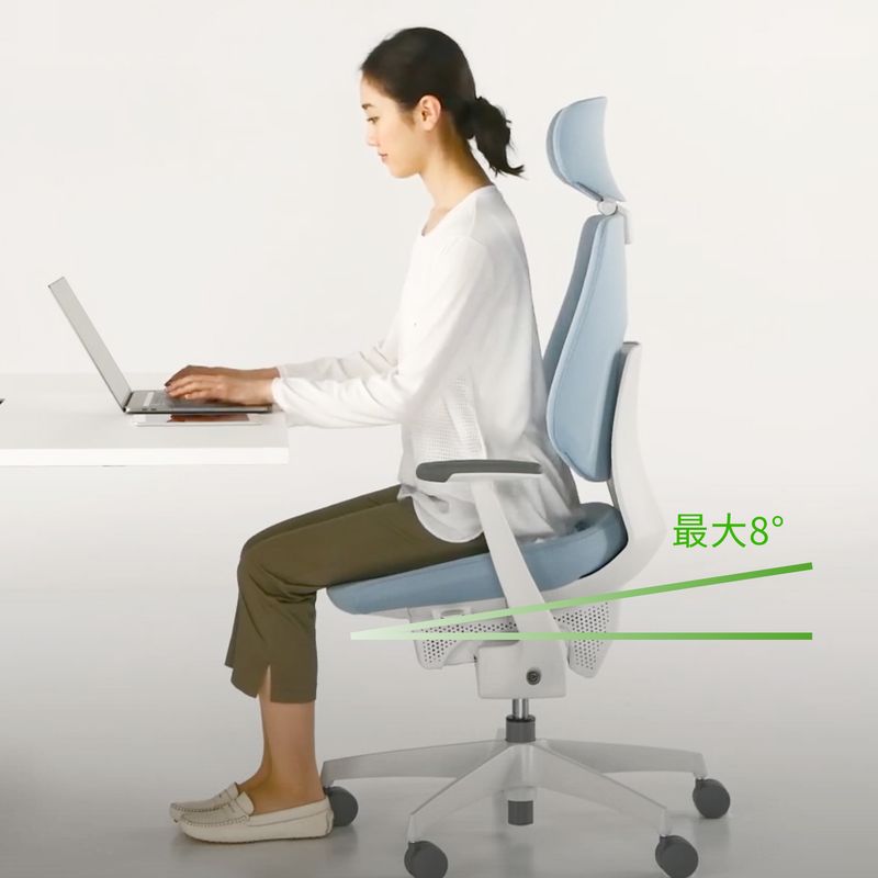 360°グライディンググライディングによる前傾姿勢サポート