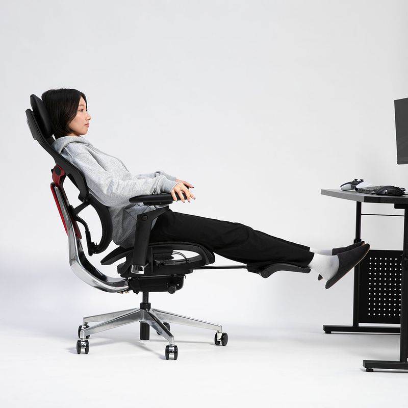 リカバリーに最適な130°リクライニング