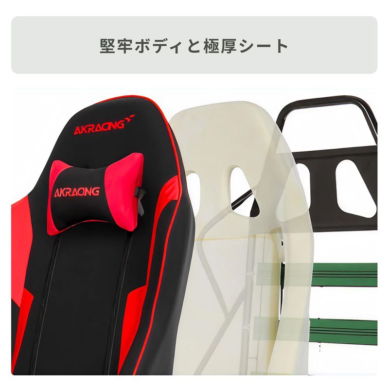 堅牢ボディと極厚シート