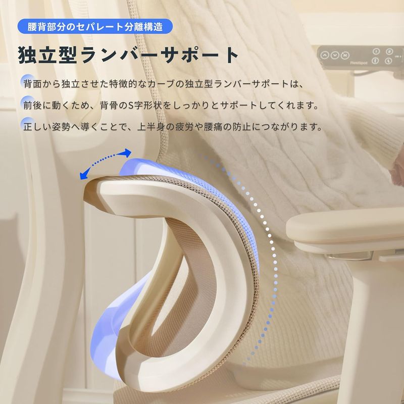 独立型ランバーサポート