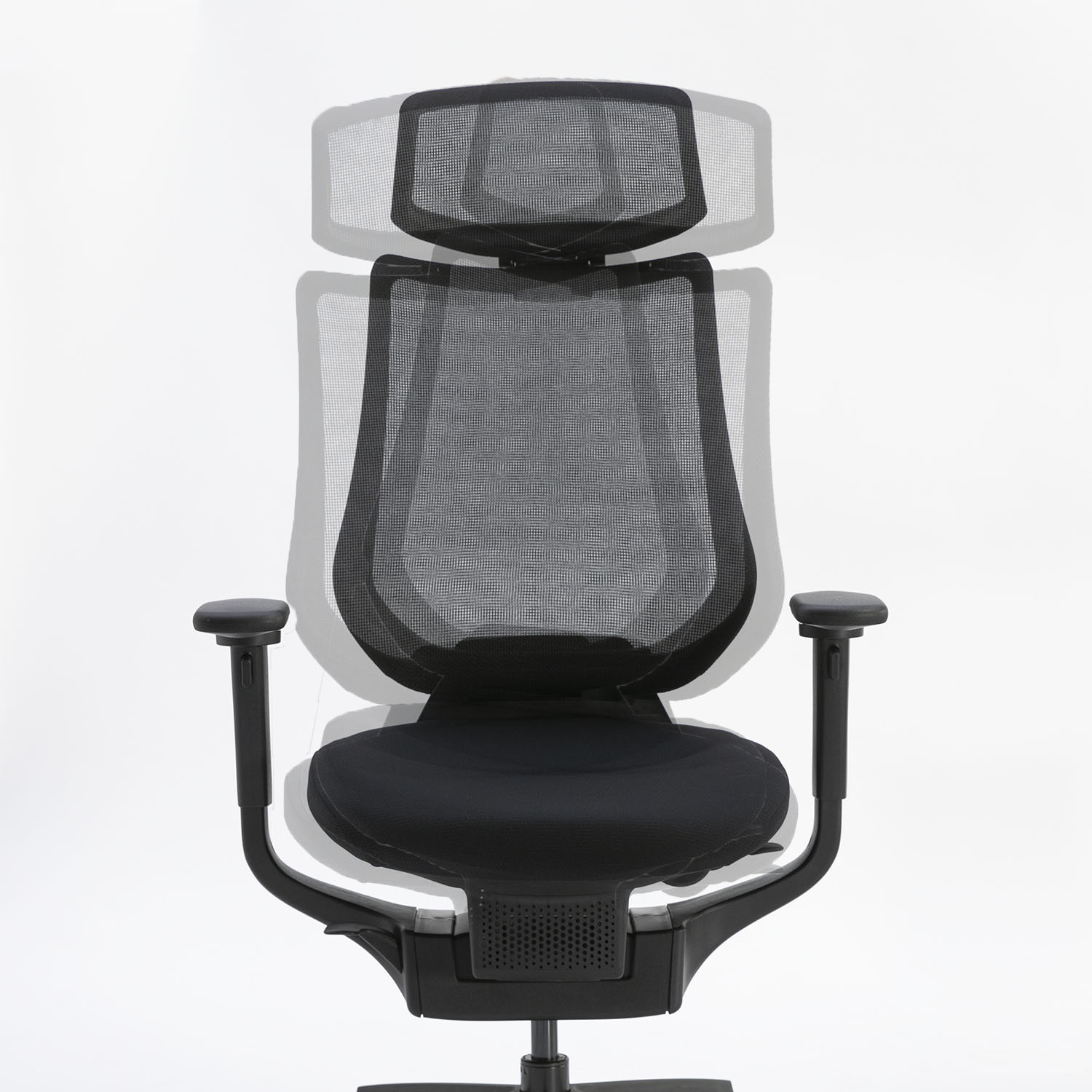 自由に動く座面