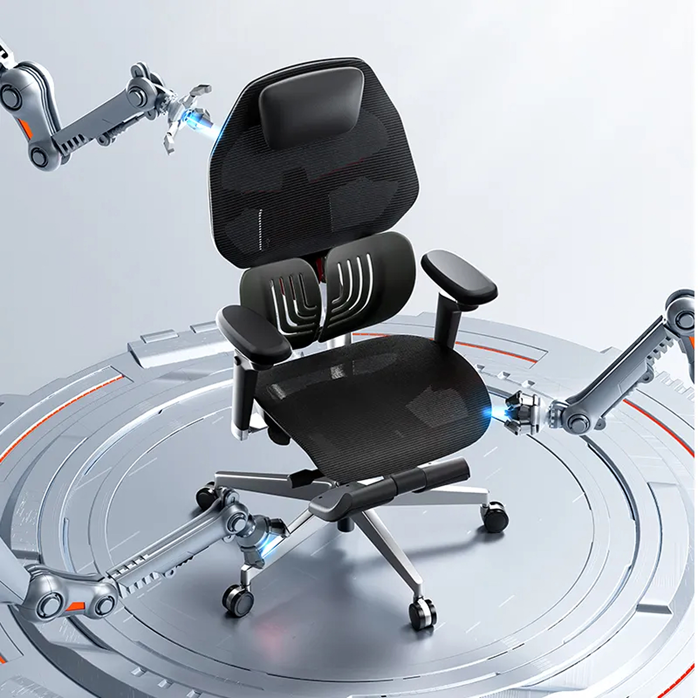 人間工学に基づいた設計のチェア>ノヴァゲーミングイメージ画像