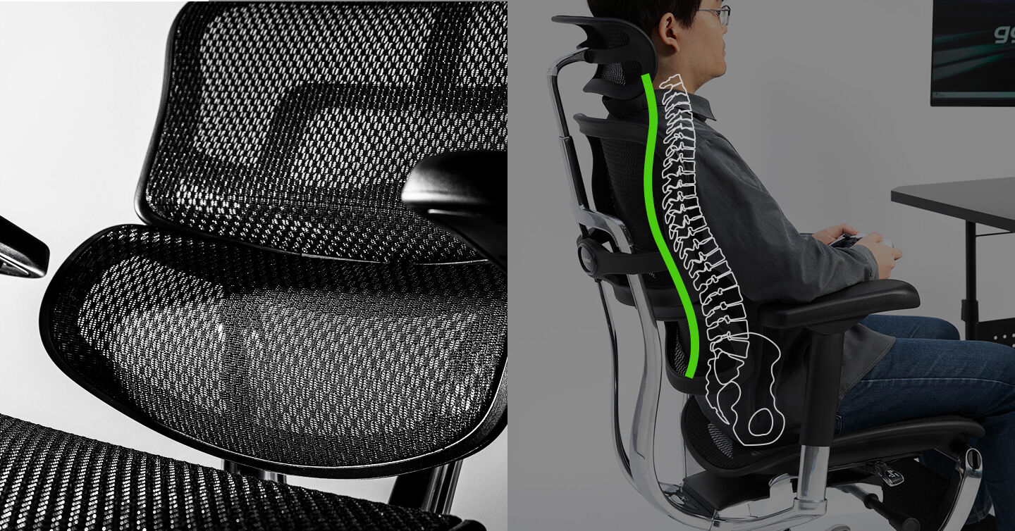 ランバーサポート付きモデル