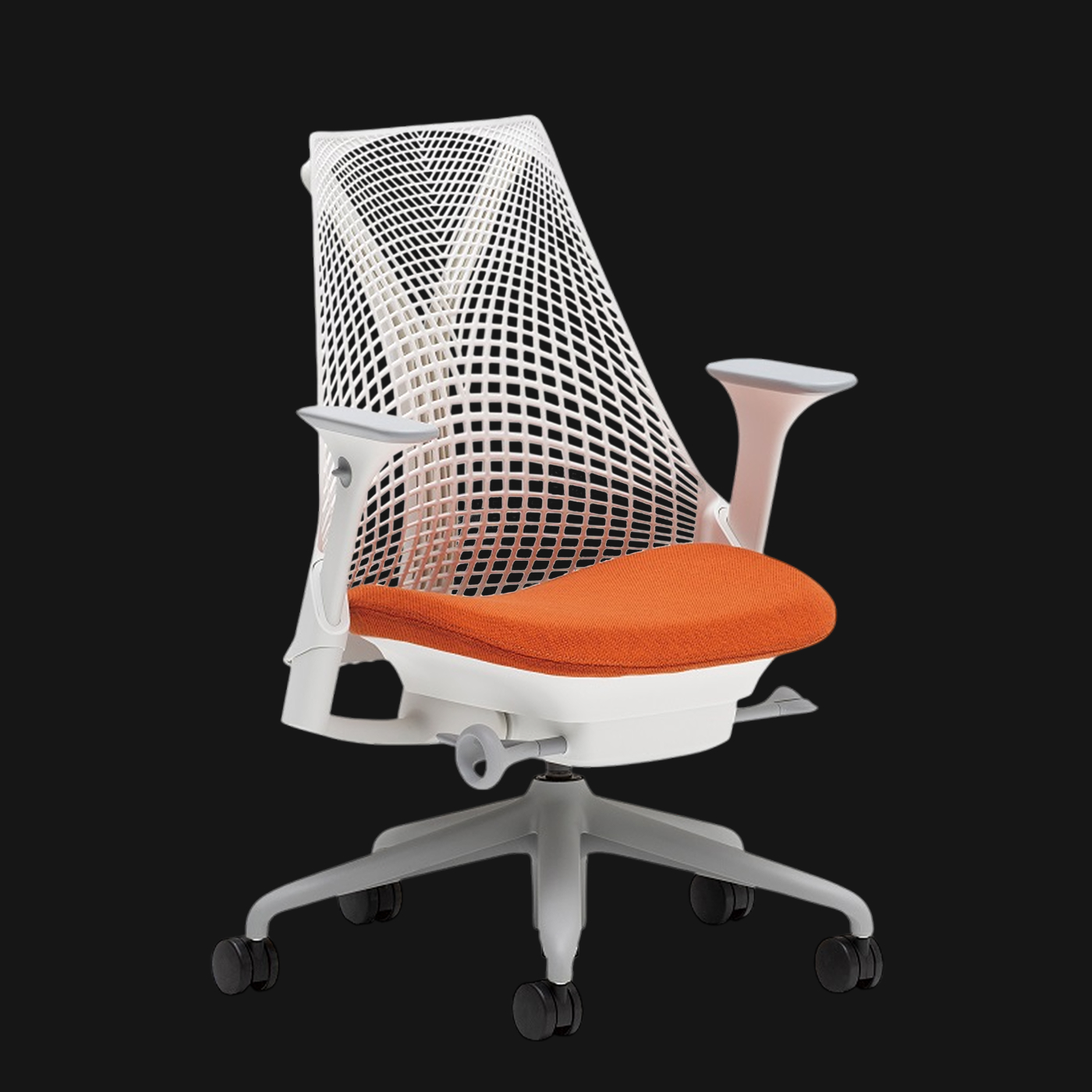 ホワイト×オレンジ