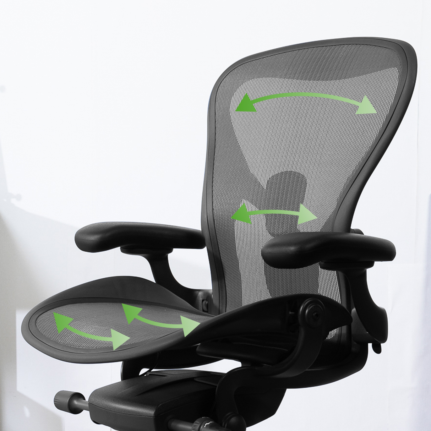 長時間座っていても疲労を感じにくい8Zペリクル