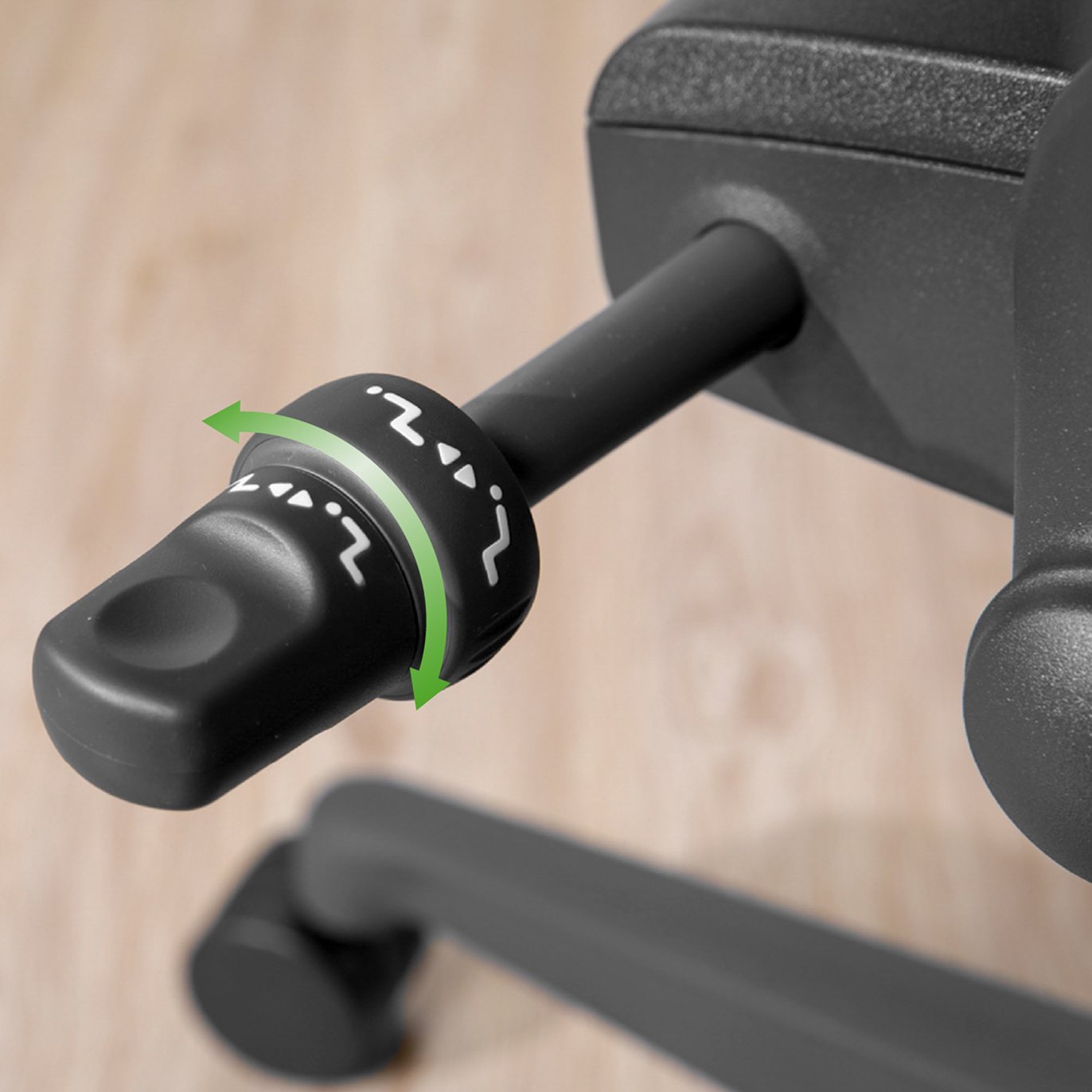 前傾チルト機能のON/OFF切り替えが可能