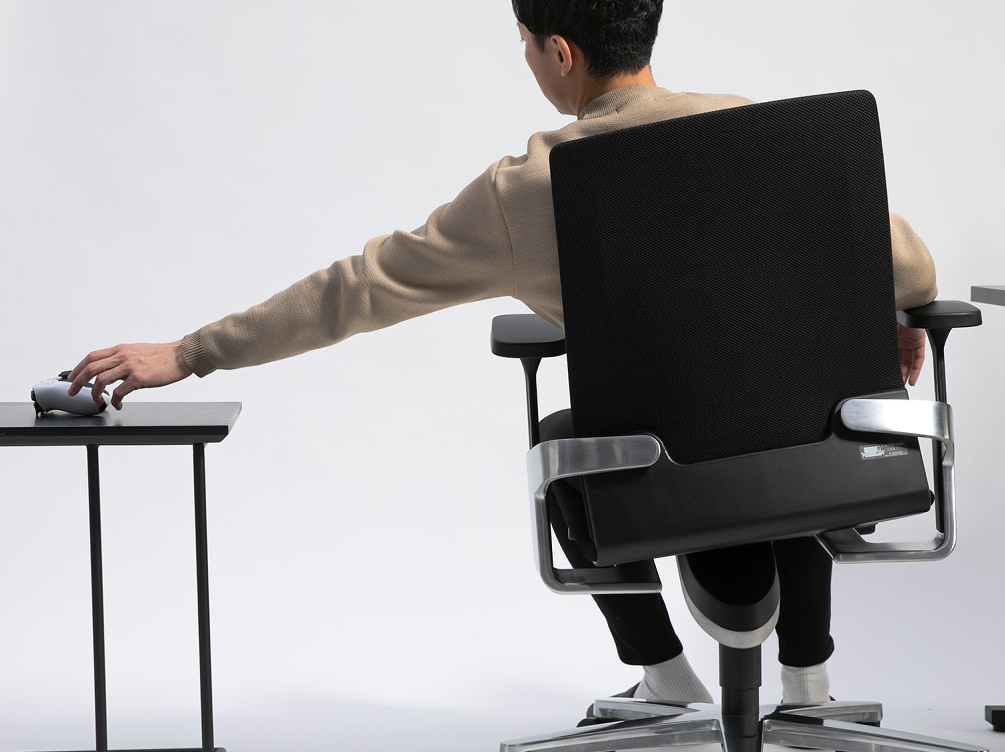 座面と背もたれのトリメンション